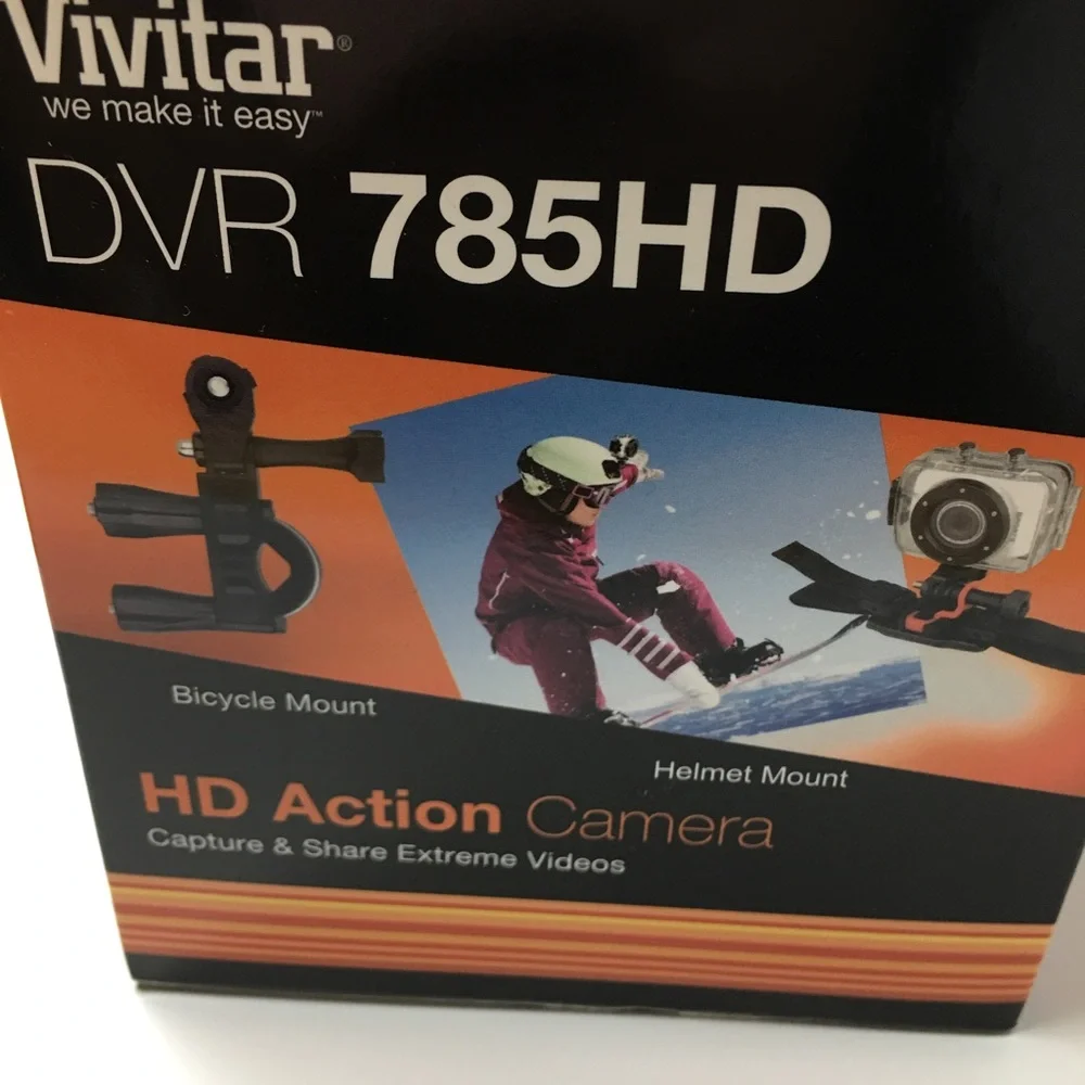 VIVITAR HD ACTION CAMERA DVR 785 HD NEW - SEALED